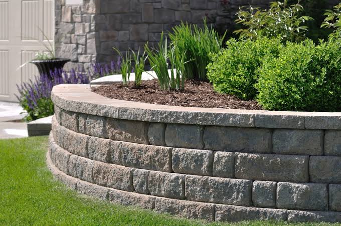 Fletcher's Retaining Walls retaining wall project